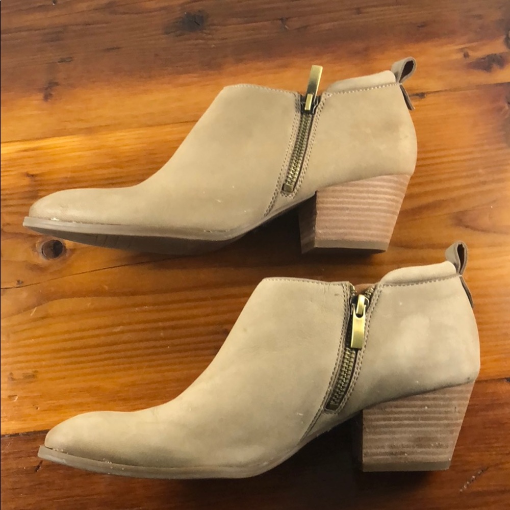 Franco Sarto leather ankle boots